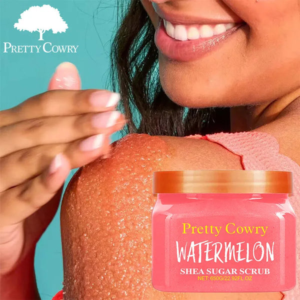 Pretty Cowry Natural Sugar and Salt Body Scrub