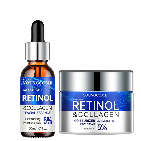 Retinol Cream Serum Combo Set