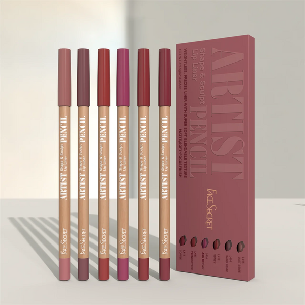 Lip Liner Pencil Set, Weightless Precise Liner