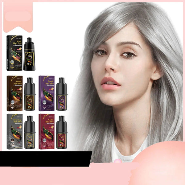 Hair Dyeing Shampoo 3-in-1 Rapid Hair Shampoo